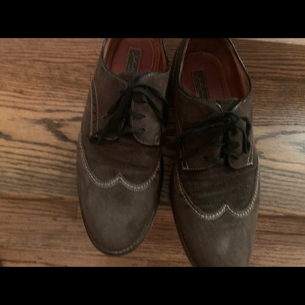 Johnson & Murphy suede!